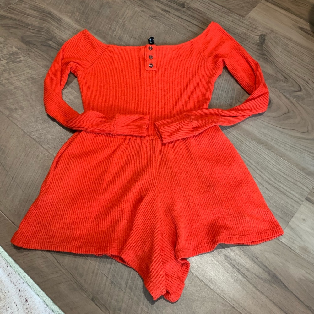 Urban Outfitters Off the Shoulder Romper